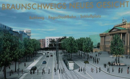 Schild am Bohlweg
